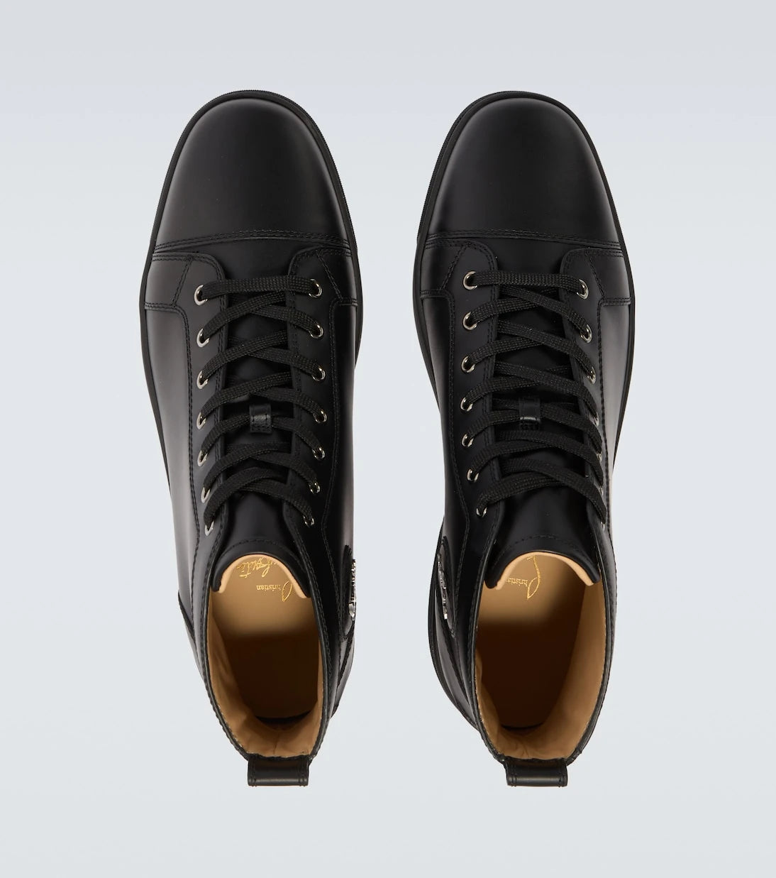 Christian Louboutin - Louis high-top leather sneakers