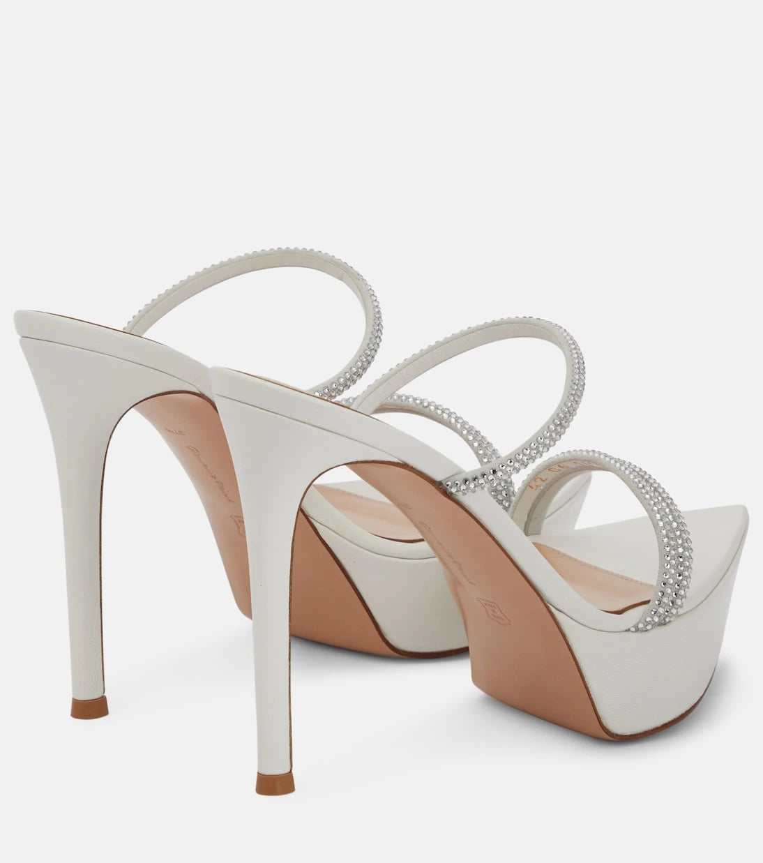 Gianvito Rossi - Cannes leather platform sandals
