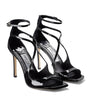 Azia 95 Patent Leather Sandals BLACK