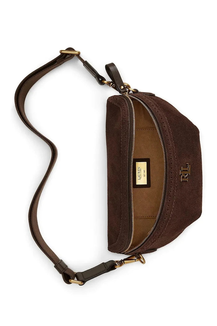 Lauren Ralph Lauren kadın deri crossbody çanta
