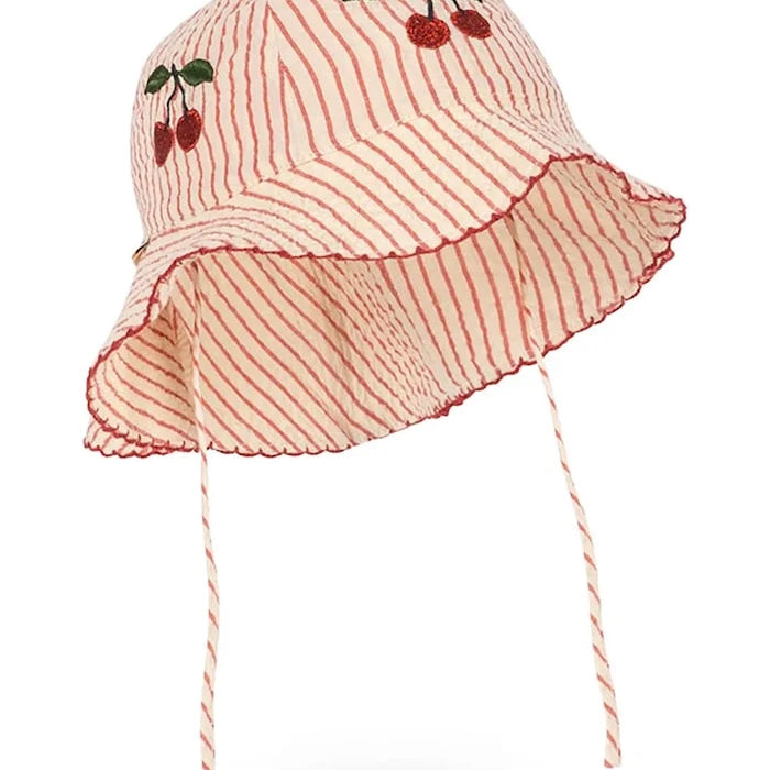 Konges Sløjd Çocuklar için Pamuklu ELLIE SUN HAT GOTS