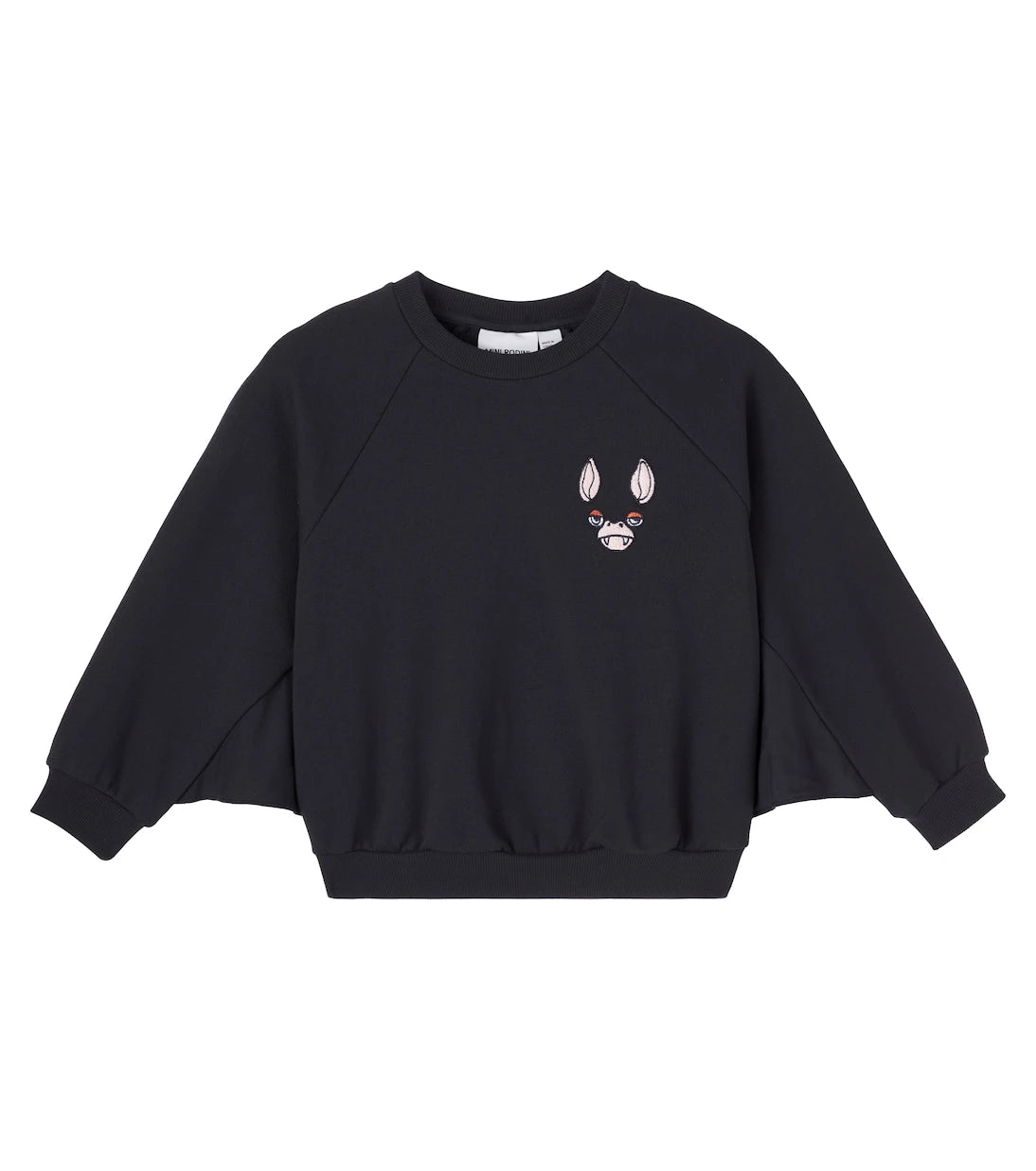 Mini Rodini - Embroidered cotton jersey sweatshirt