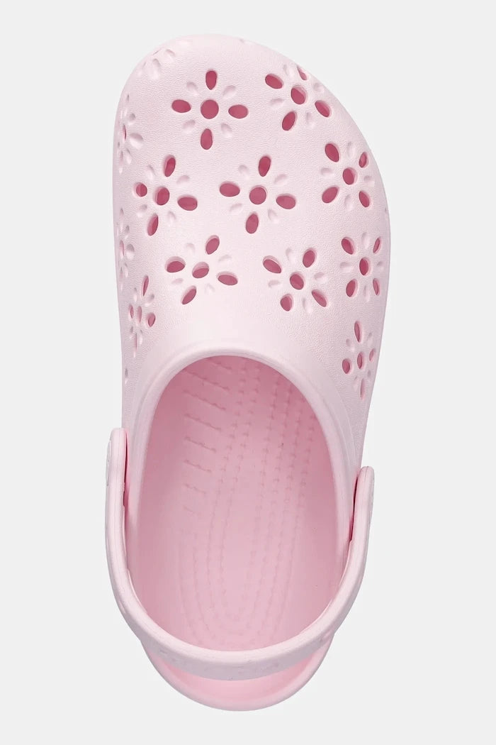 Crocs CLASSIC FLORAL CUT OUT CLOG KIDS