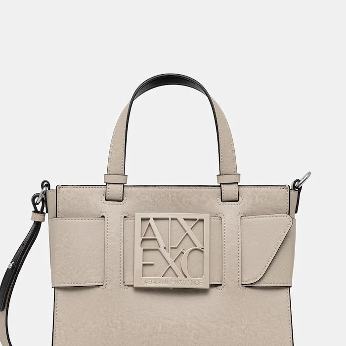Armani Exchange kadın çantası, suni deriden