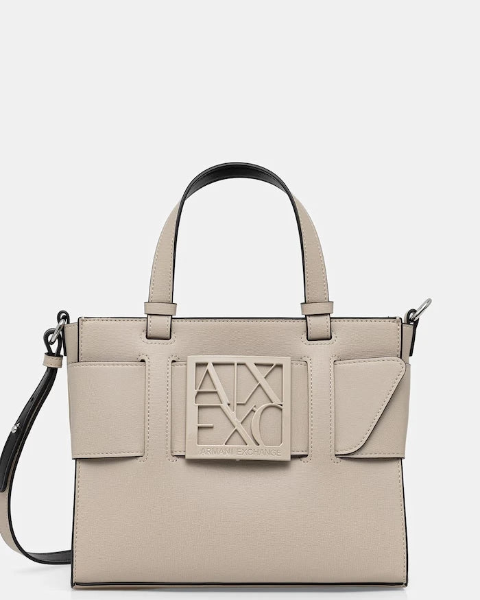 Armani Exchange kadın çantası, suni deriden