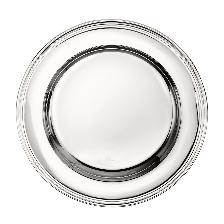 Christofle Silver-Plated Albi Round Platter (40cm)