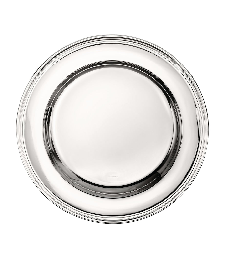 Christofle Silver-Plated Albi Round Platter (40cm)