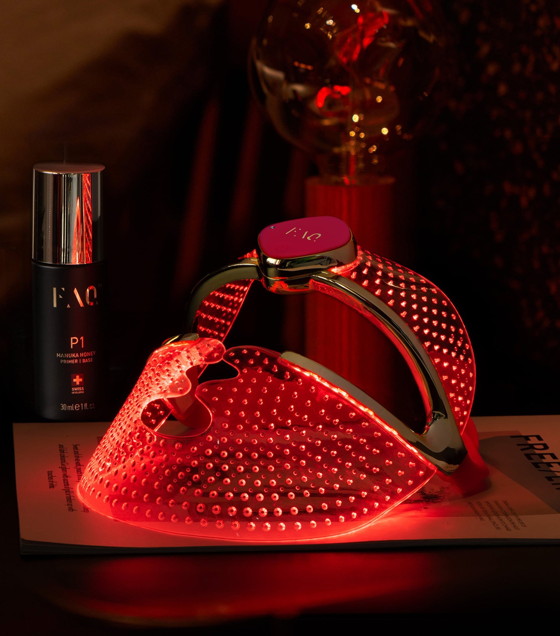 201 Ultra-Lightweight Silicone LED Anti-Ageing Face Mask Treatment