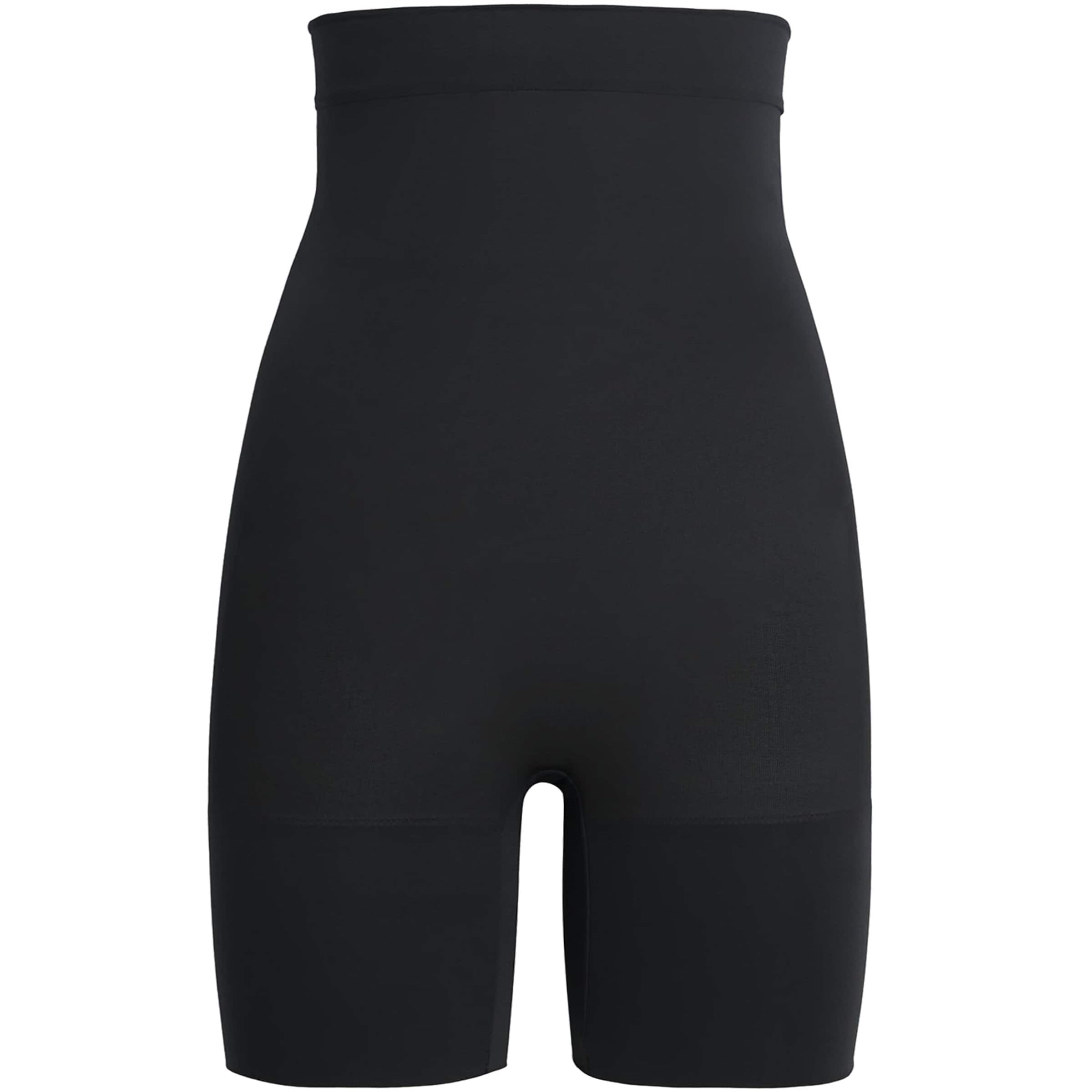 Skims Black Seamless Sculpt Mid-Thigh Shorts