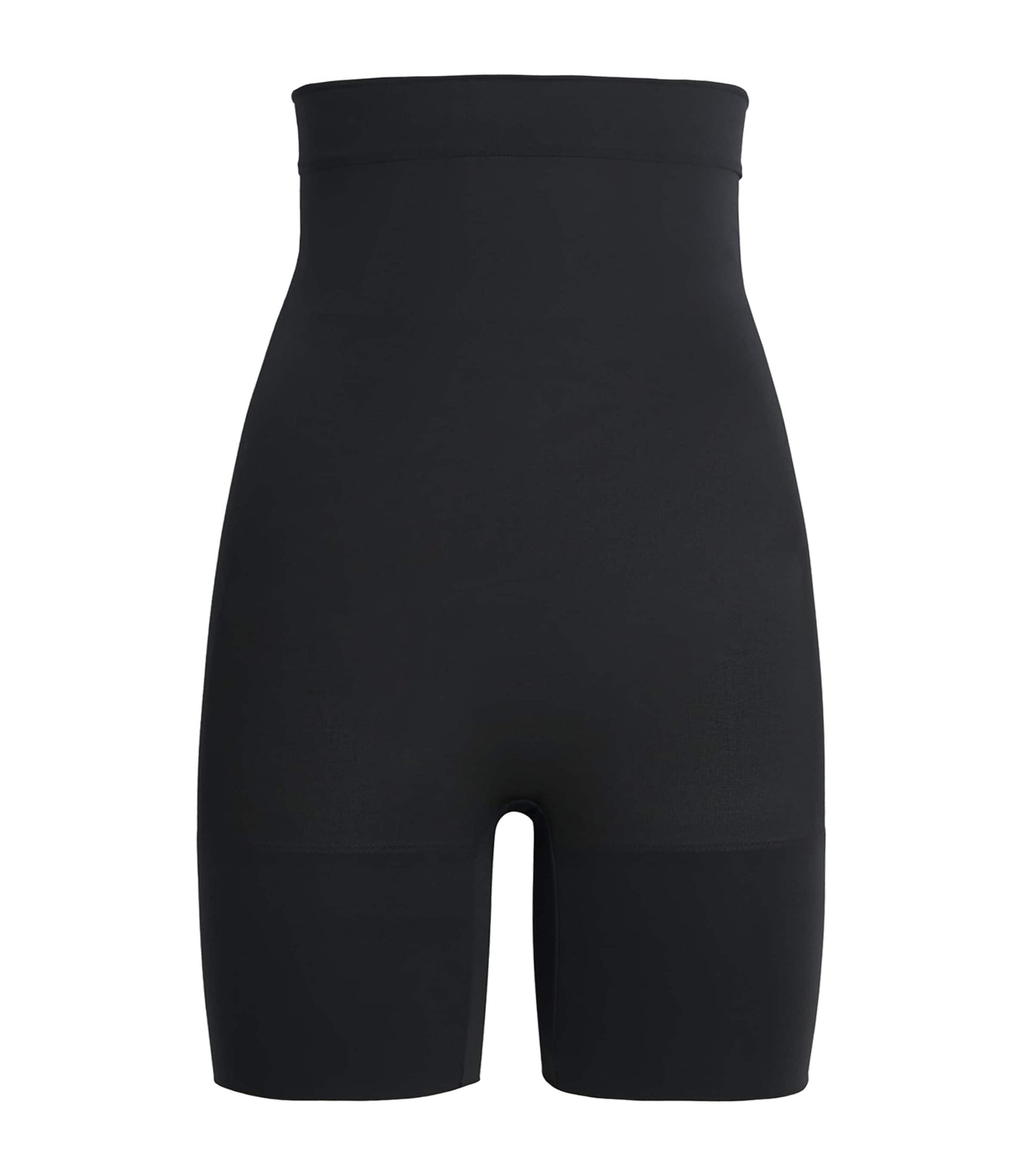 Skims Black Seamless Sculpt Mid-Thigh Shorts