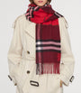 Cashmere Contrast Check Scarf