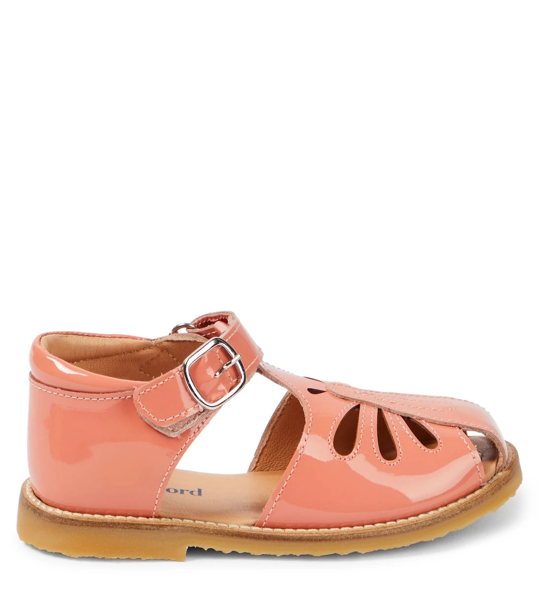 Petit Nord - Butterfly patent leather sandals