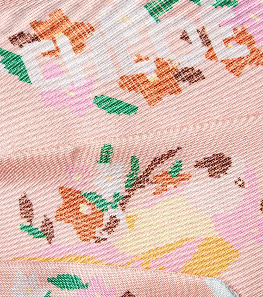 Chloé - Printed silk scarf