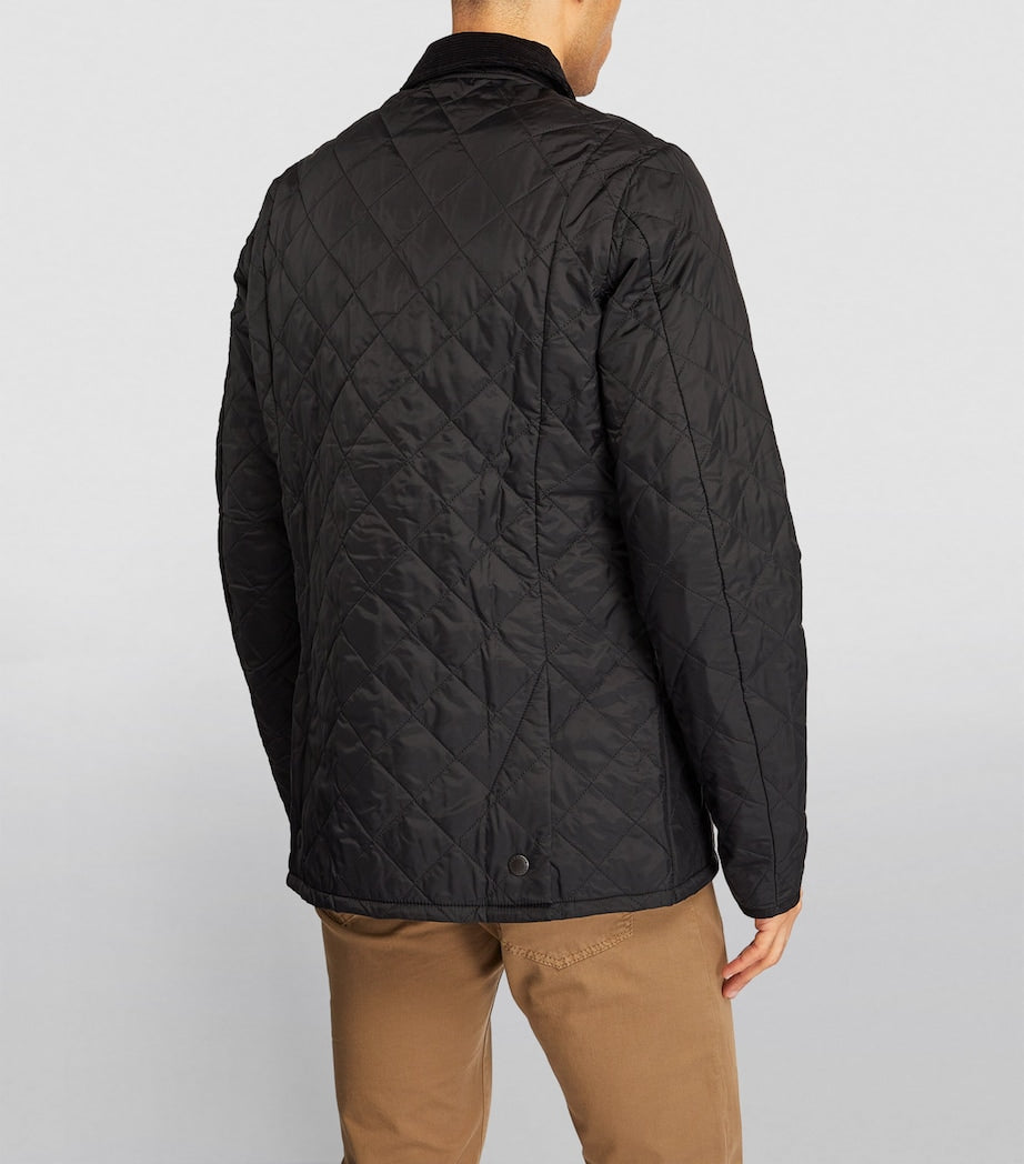 Barbour Black Heritage Liddesdale Quilted Jacket