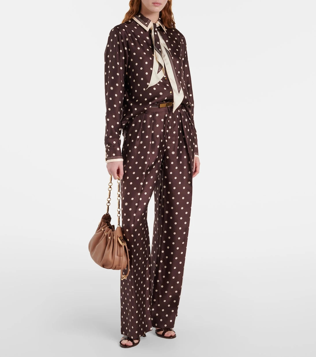 Zimmermann - Polka-dot silk shirt