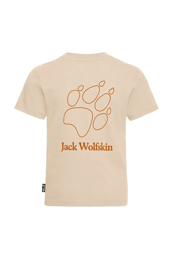 Jack Wolfskin Çocuk Pamuklu Tişört PAW T K