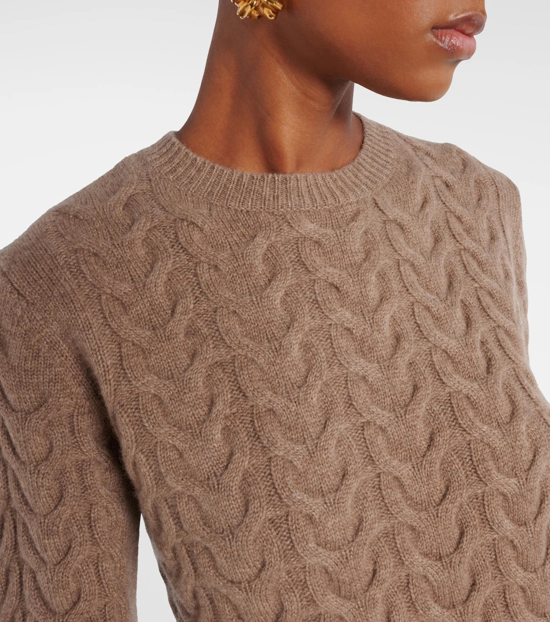 Max Mara - Aramis cable-knit cashmere sweater