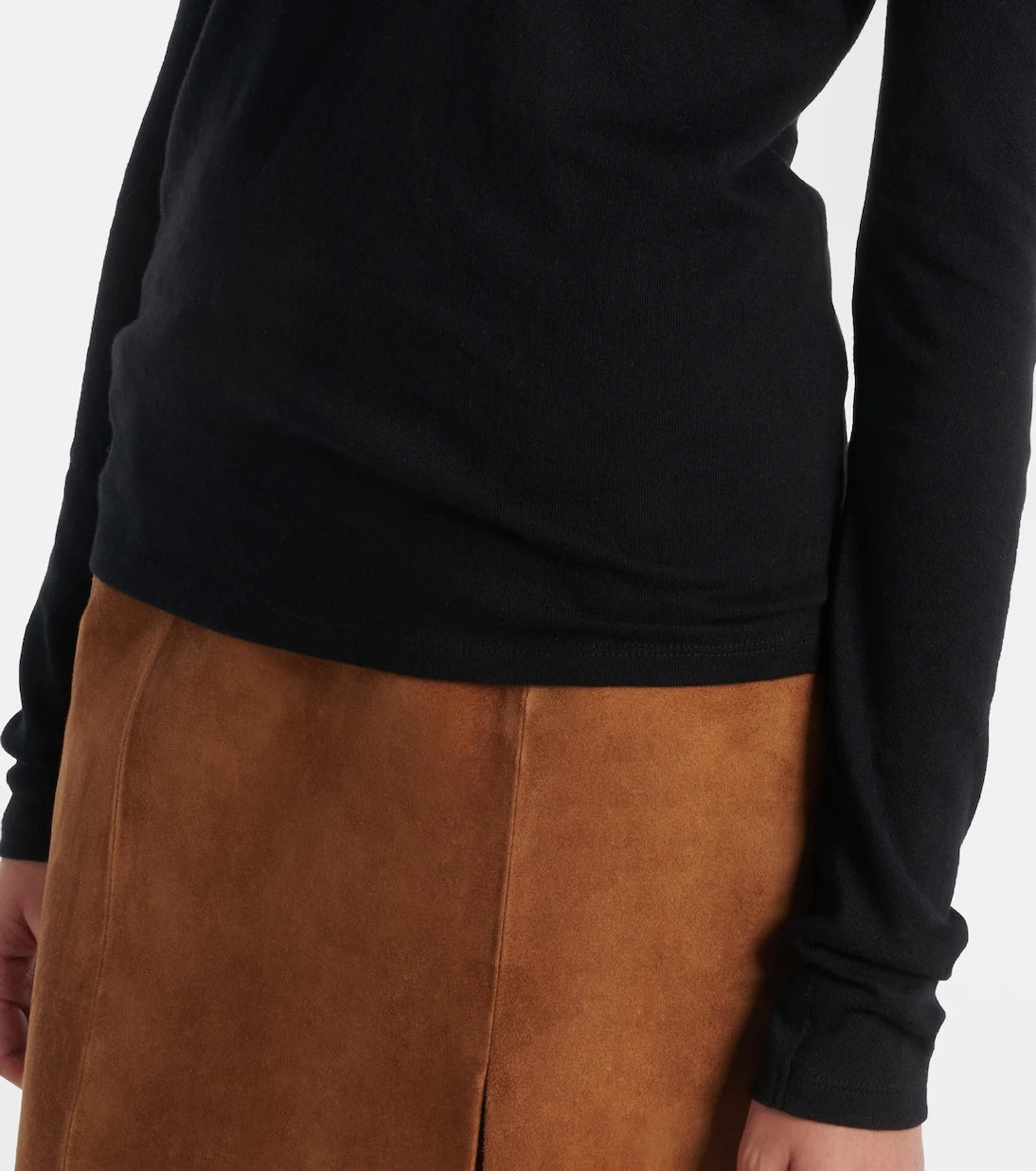 Vince - Essential turtleneck cotton top