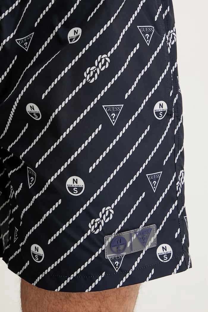 Guess плувни шорти мъжки x North Sails