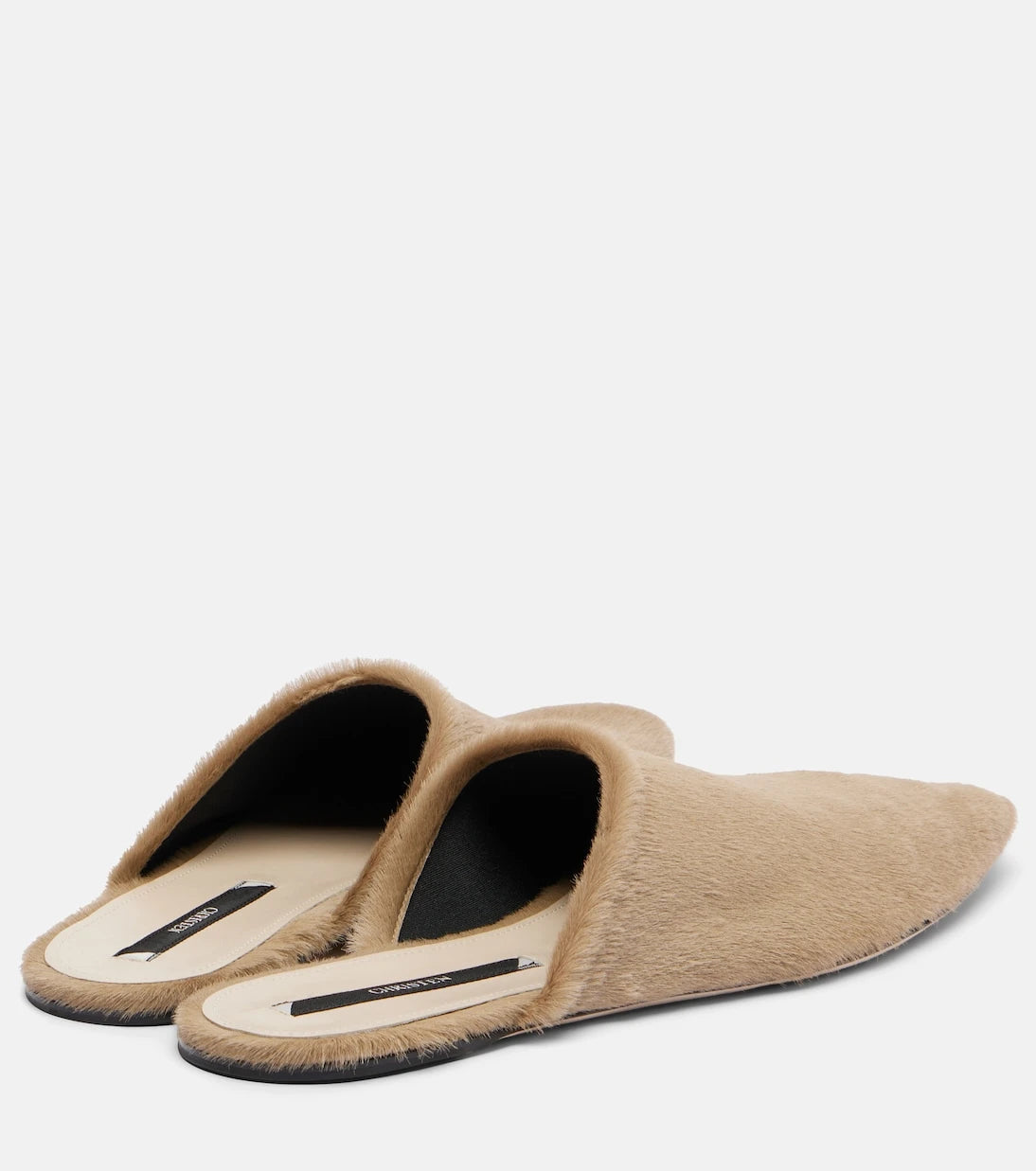 Christen - Elipse calf hair mules