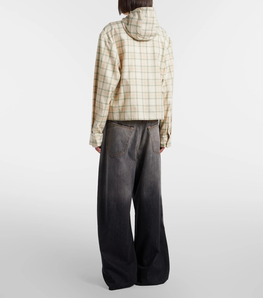 Acne Studios - 2023 distressed wide-leg jeans
