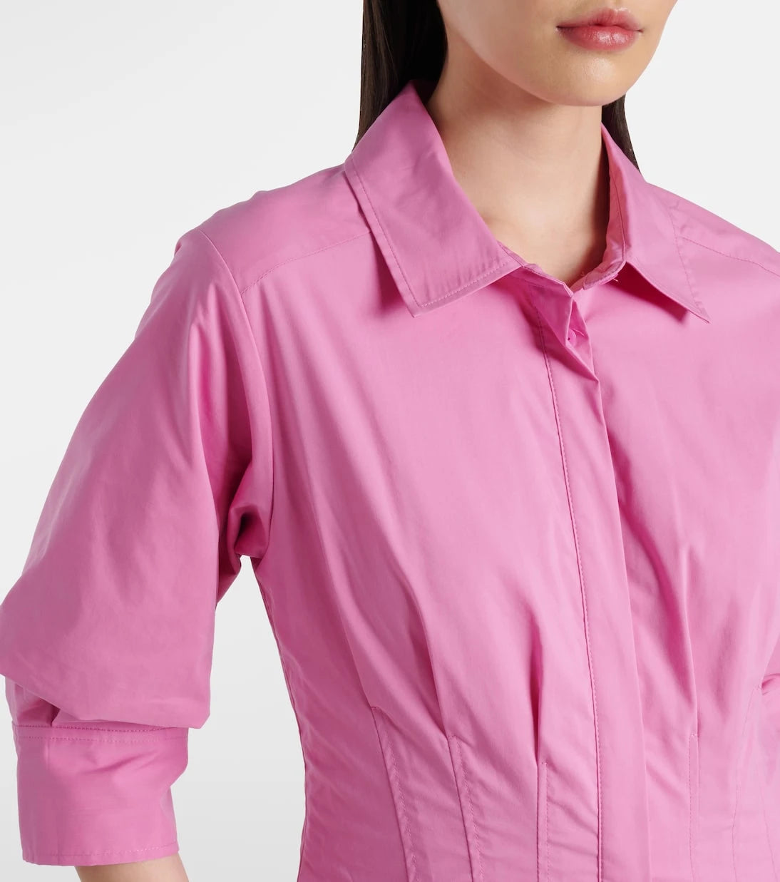 Simkhai - Jazz cotton-blend poplin shirt dress