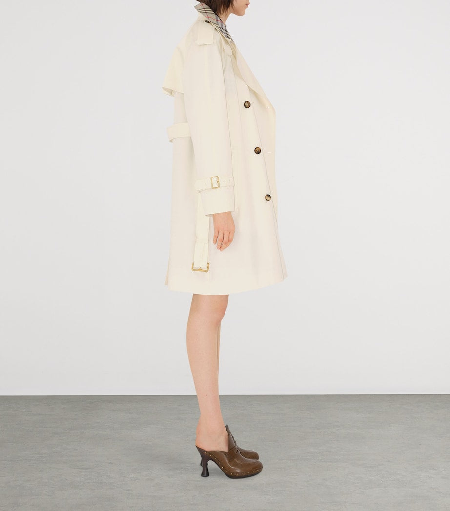 Mid-Length Castleford Trench Coat COTTON