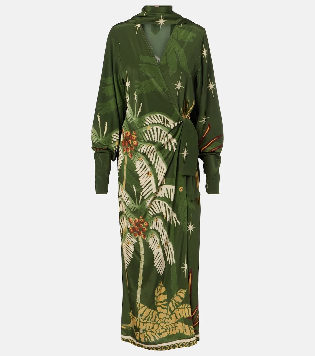 Johanna Ortiz - Printed silk midi dress