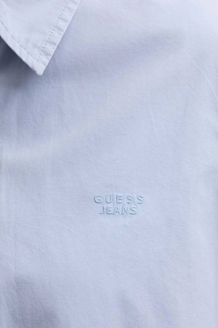 Памучна риза Guess Jeans