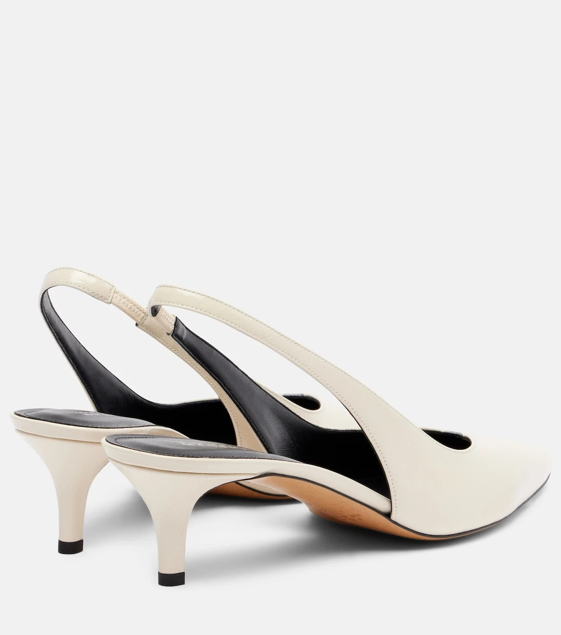 Isabel Marant - Padim 50 patent leather slingback pumps