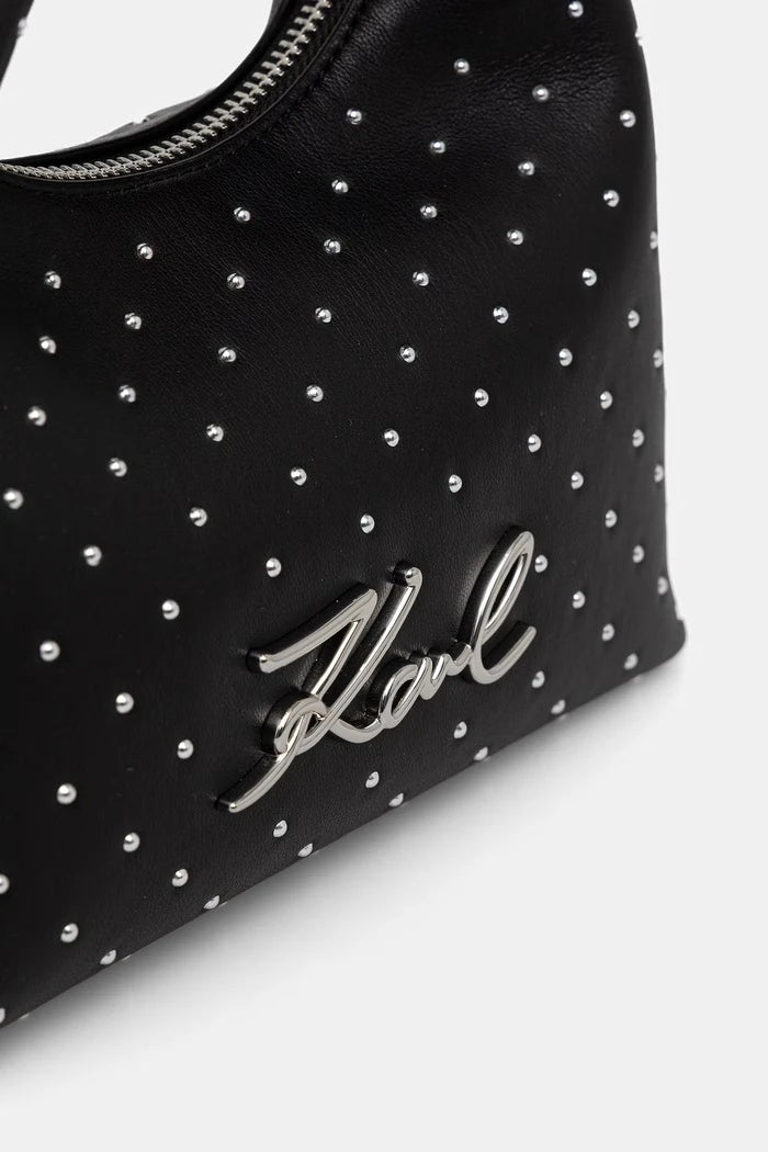Karl Lagerfeld kadın suni deri crossbody çanta