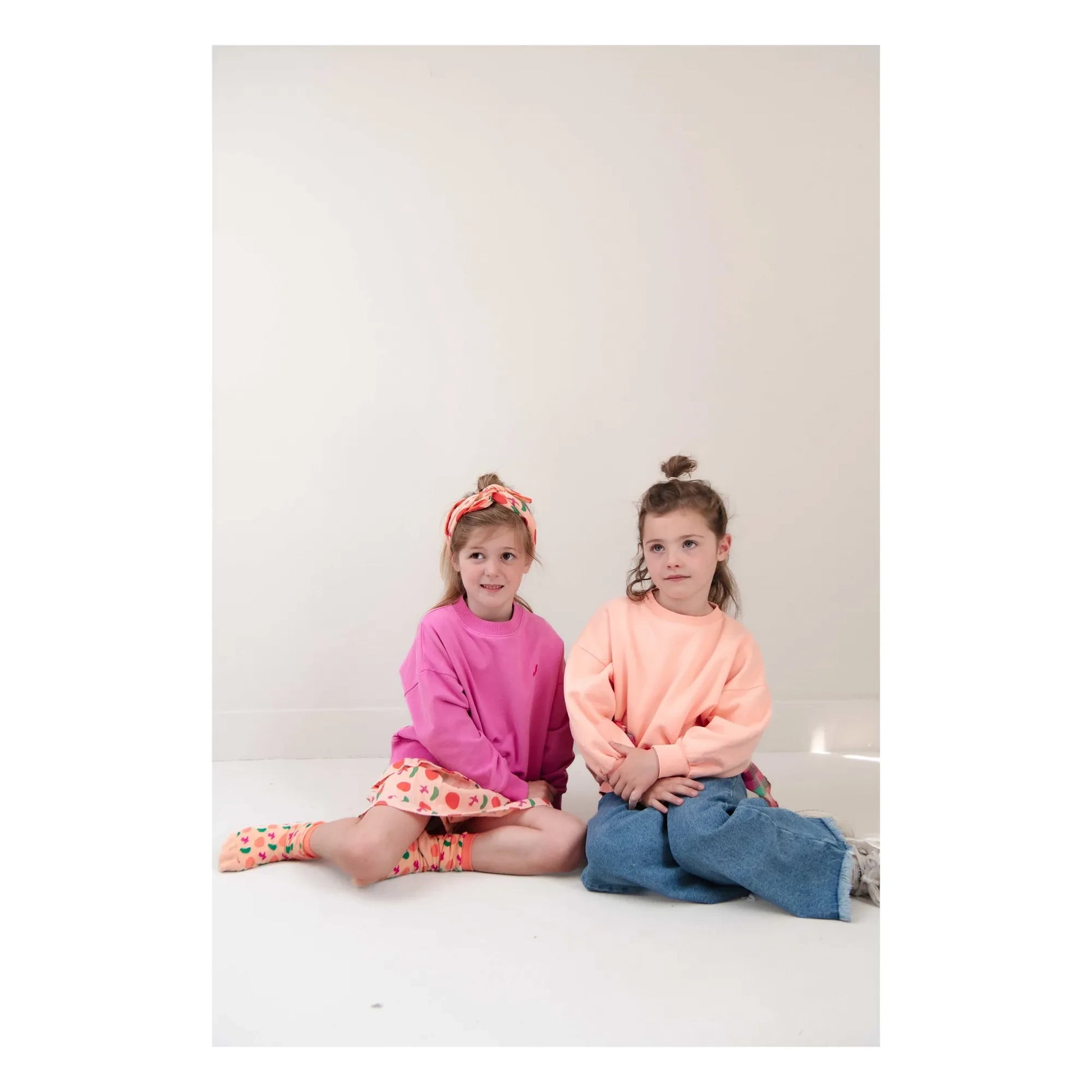 Jenest - Bandana Birds Organic Cotton | Peach