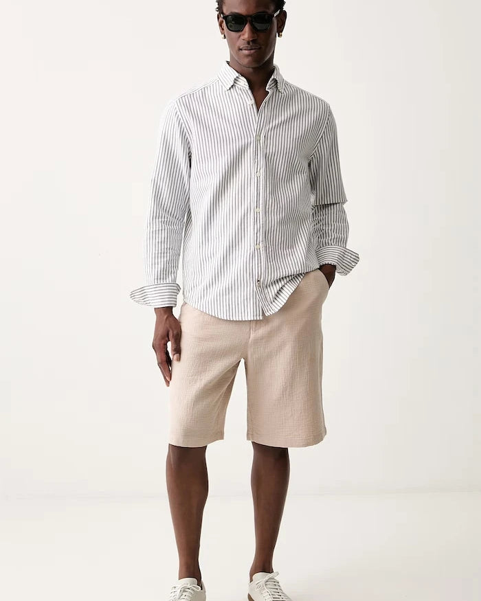 AllSaints Erkek Pamuklu Kısa Pantolon TAIKO