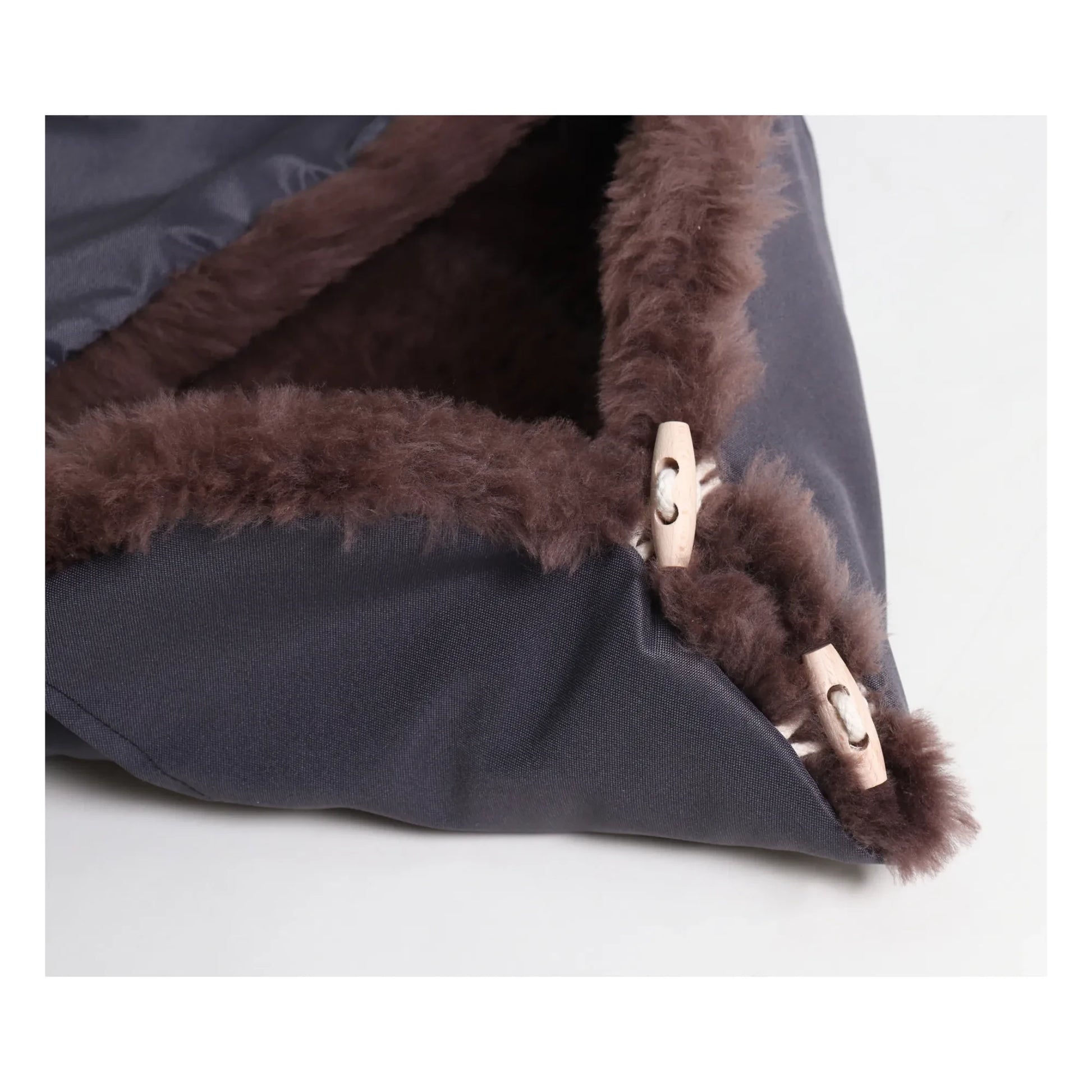Kaiser - Lambskin Universal Footmuff | Charcoal grey
