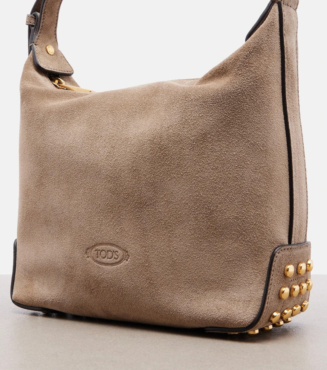 Tod's - Sacca Mini suede shoulder bag