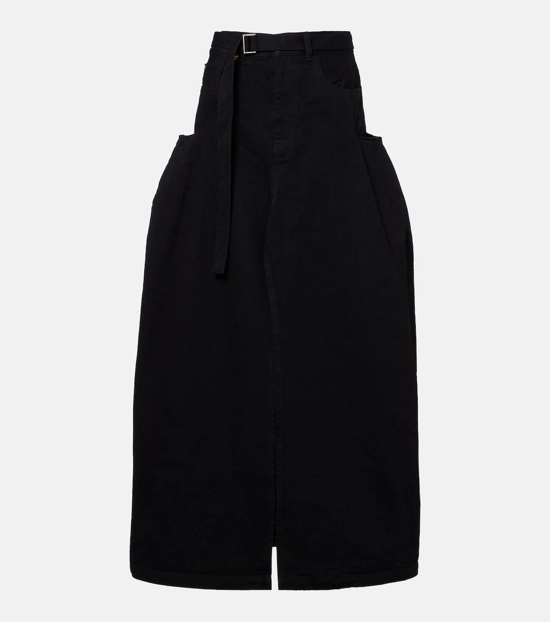 Sacai - Denim maxi skirt