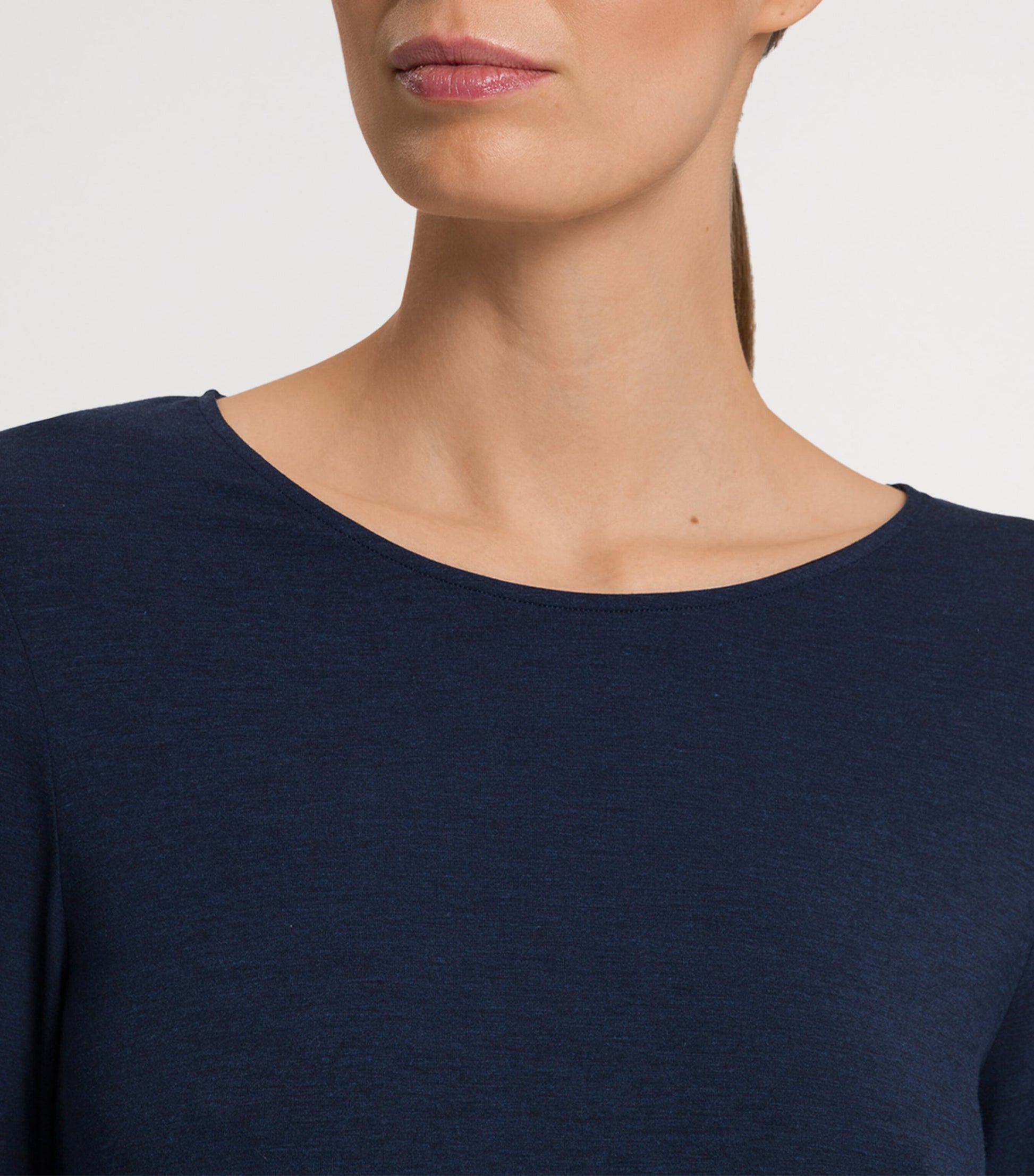 Hanro Navy Natural Elegance Pyjama Set