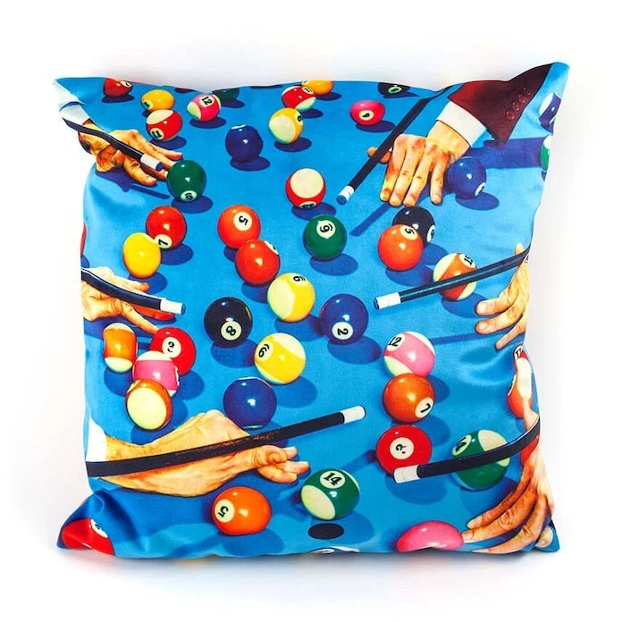 Seletti Snooker x Toiletpaper Dekoratif Yastık