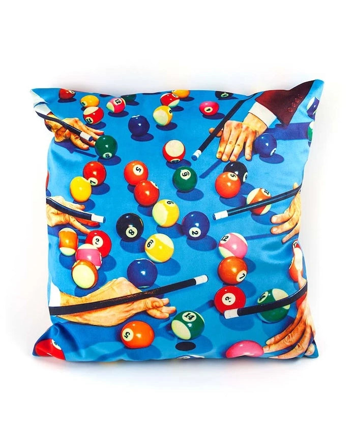 Seletti Snooker x Toiletpaper Dekoratif Yastık