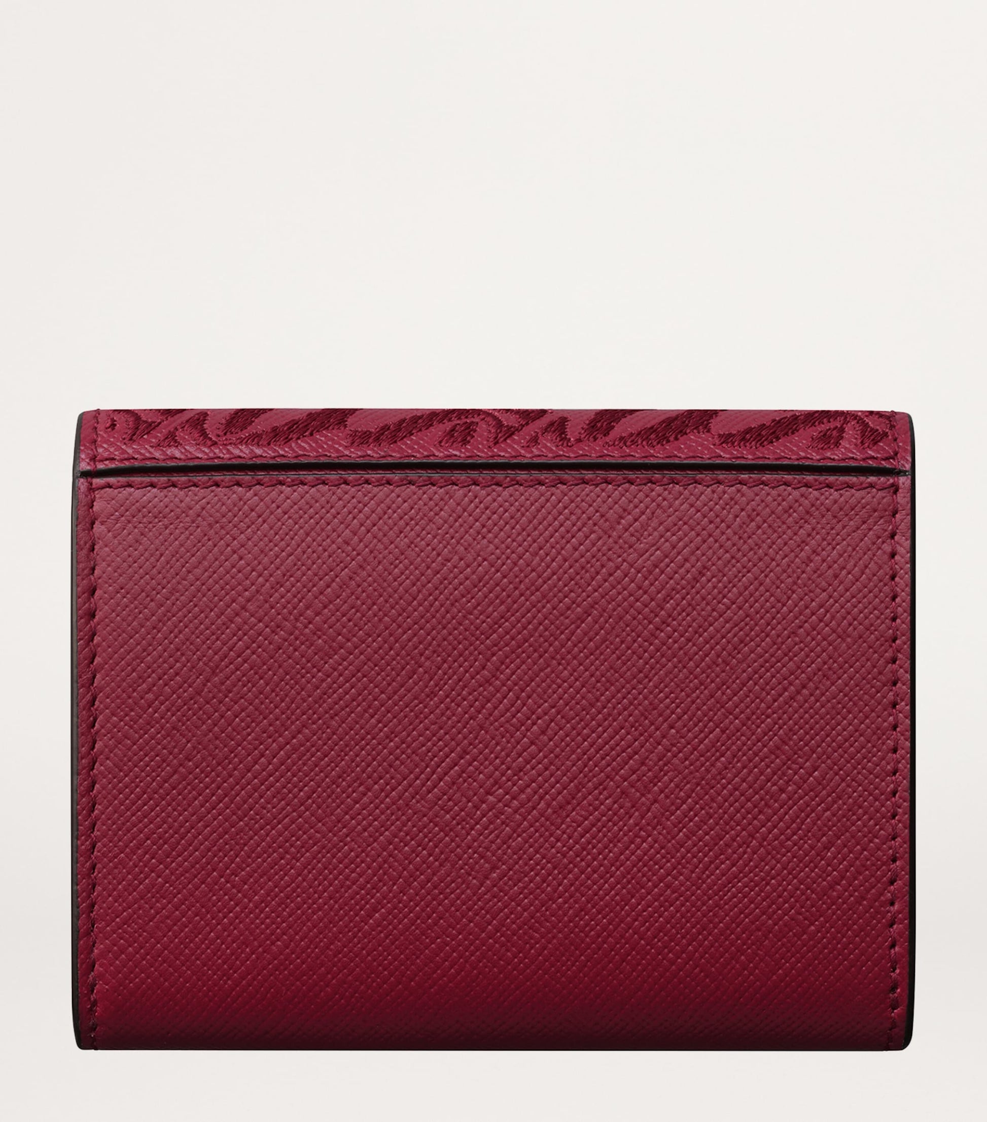 Cartier Red Mini Leather C de Cartier Wallet