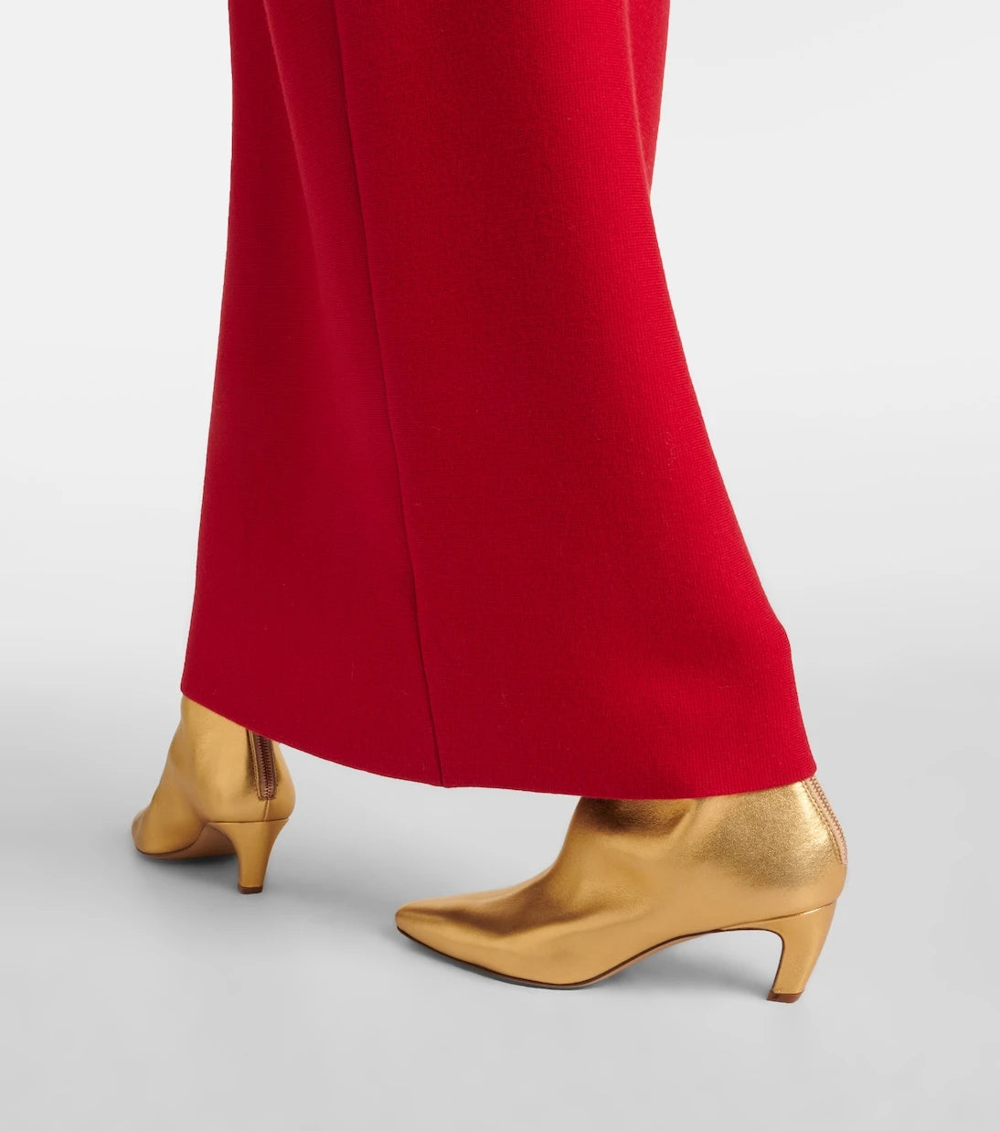 Gabriela Hearst - Clayton metallic leather ankle boots