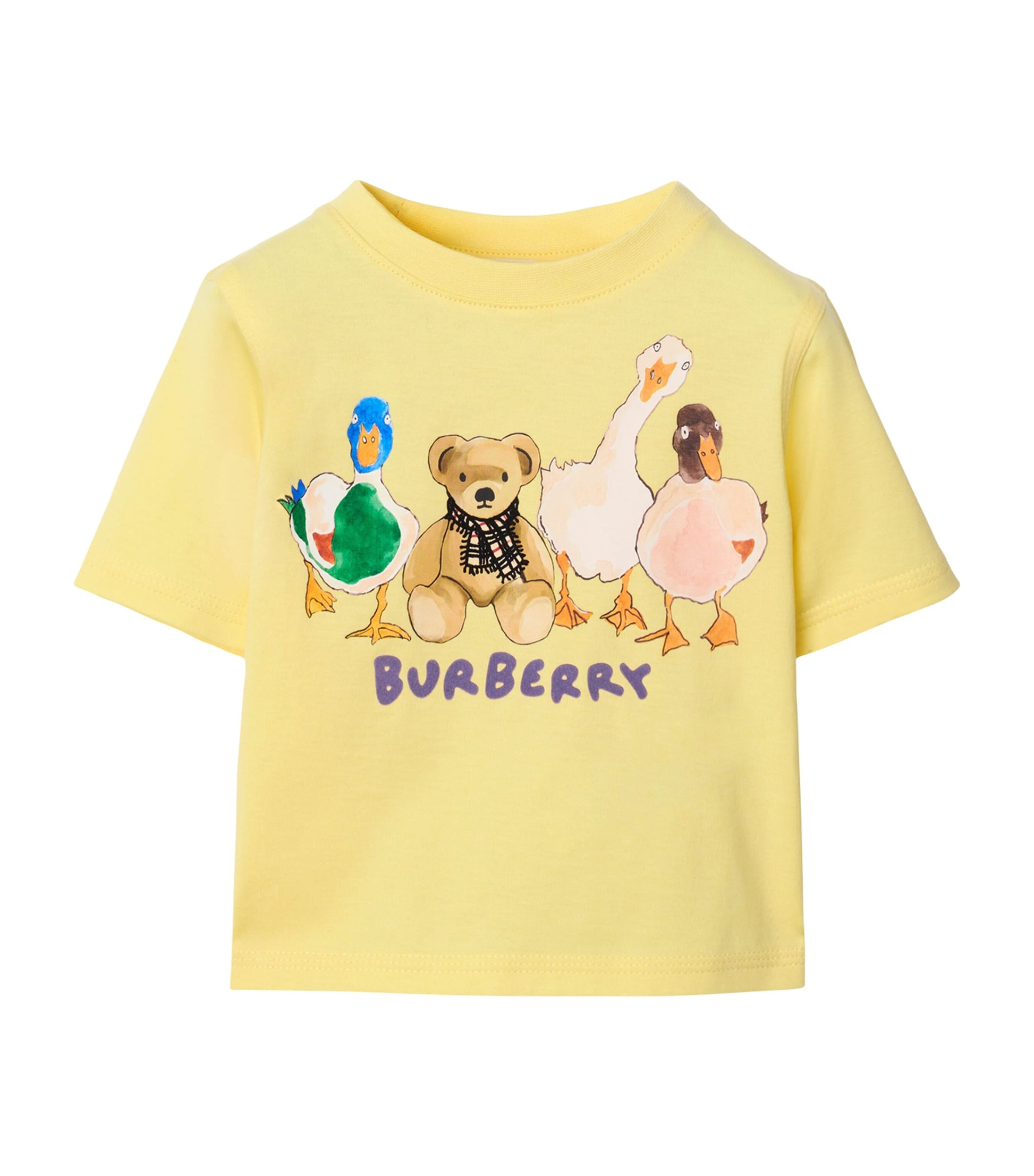 Burberry Kids Cotton Thomas Bear and Friends T-Shirt (6-24 Months)