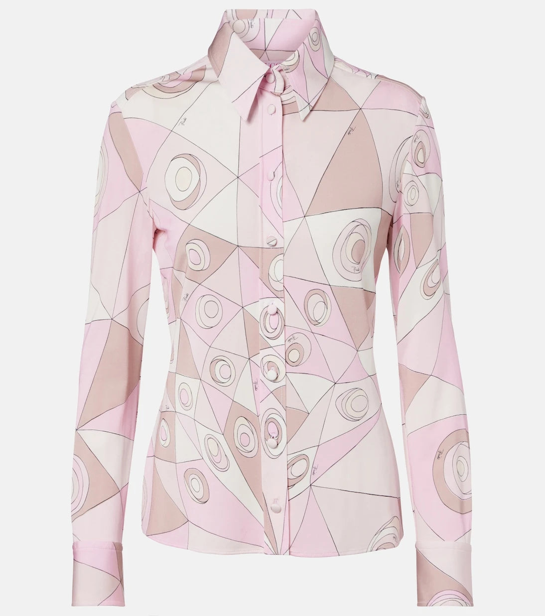 Pucci - Occhi satin jersey shirt
