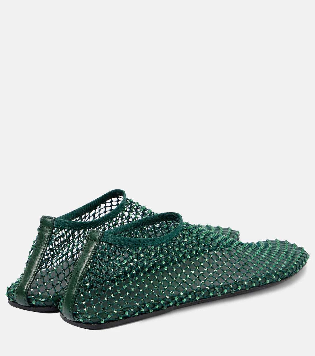 Christopher Esber - Minette crystal-embellished flats