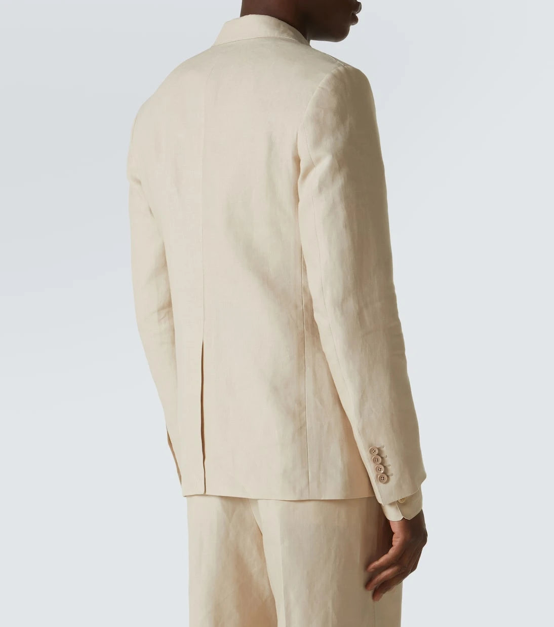Dolce&Gabbana - Double-breasted linen blazer