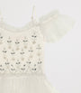 Tutu Du Monde Ivory Tulle Embellished Calliope Dress (2-11 Years)