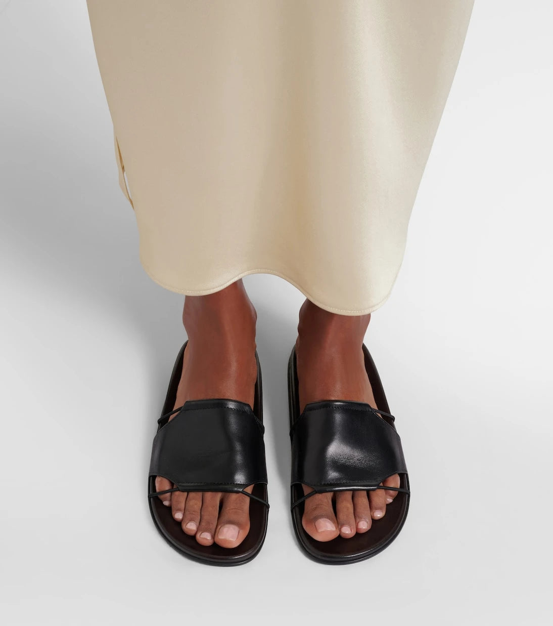 The Row - Carla leather sandals