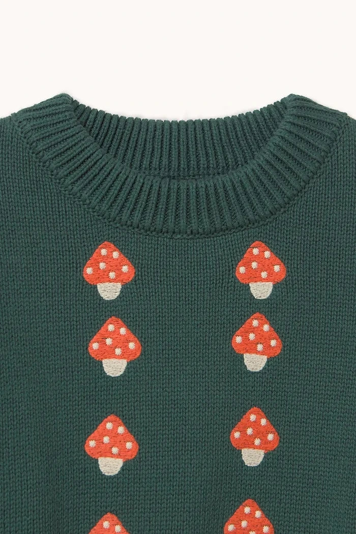 Pamuklu Çocuk Kazak MINI MUSHROOMS SWEATER
