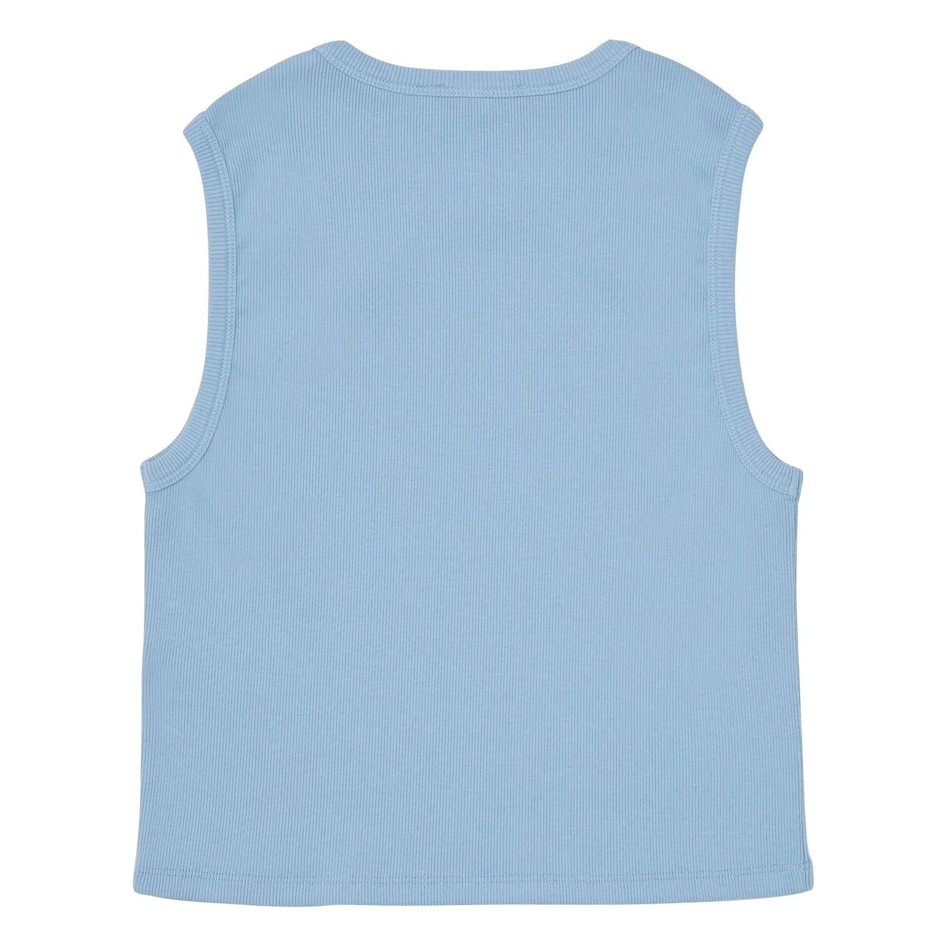Main Story - Ribbed Tank Top Organic Cotton | Light blue