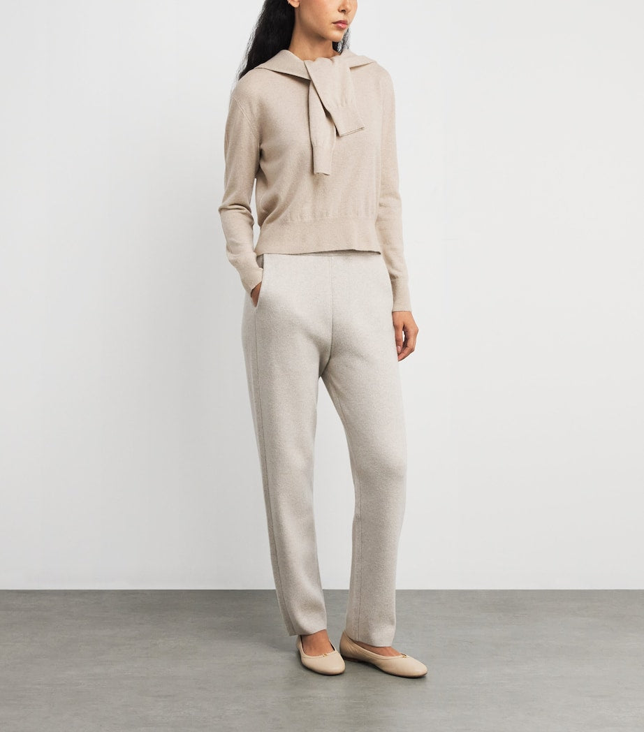 arch 4 Beige Cashmere Crew-Neck Hebe Sweater